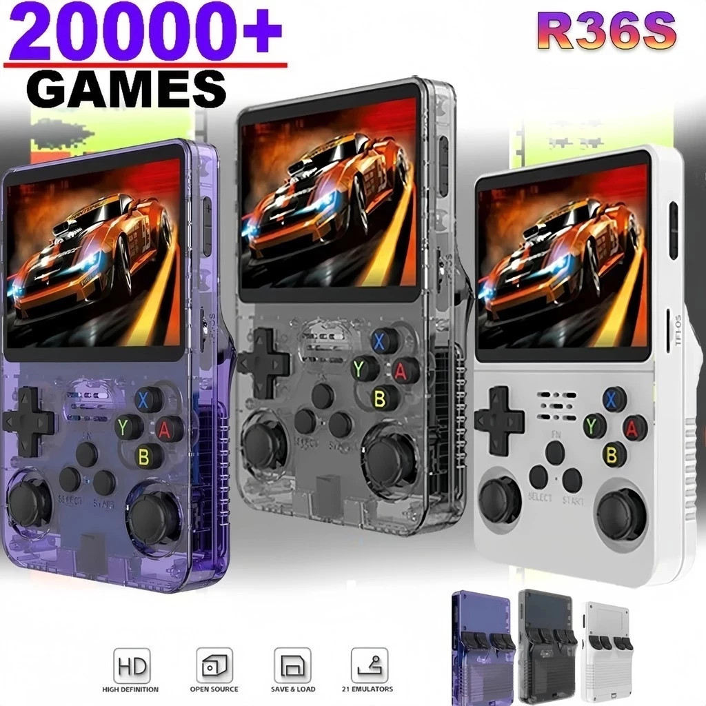 Gaming Console X80 - Mini R36S Retro El Oyun Konsolu