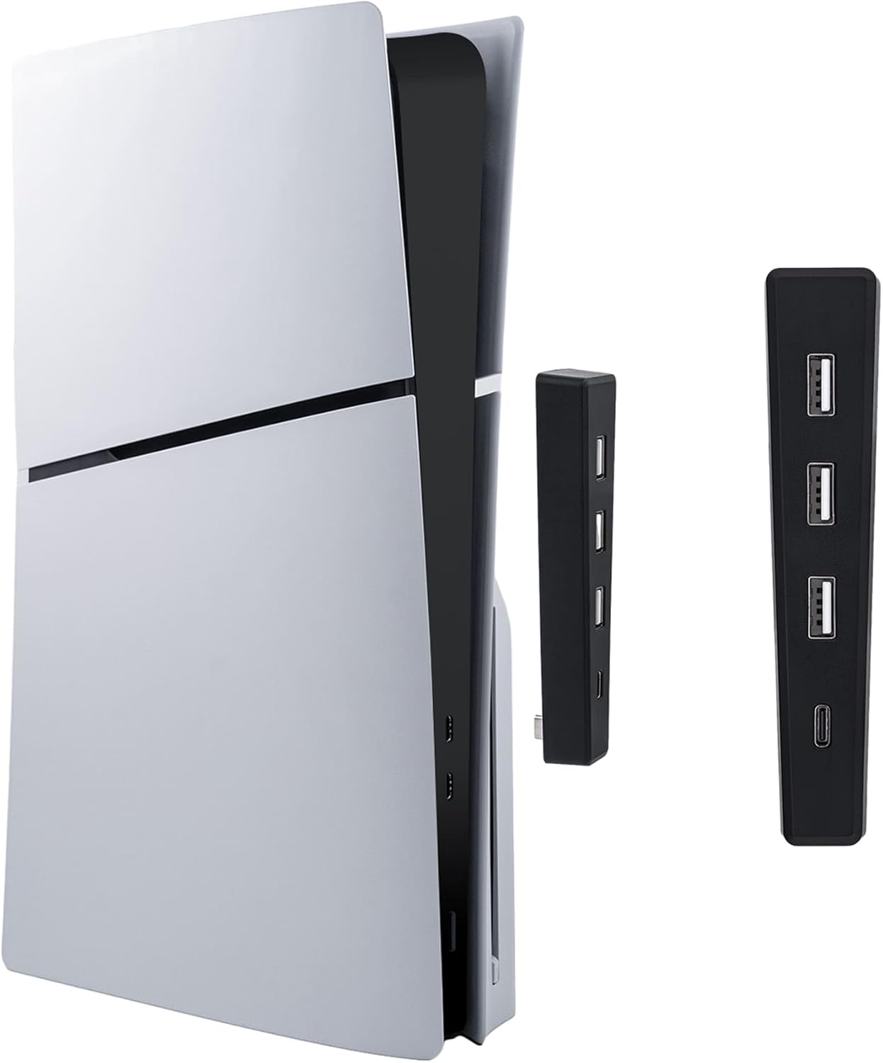 Sony Console Ps5 Slim - PS5 ince disk için 4 port