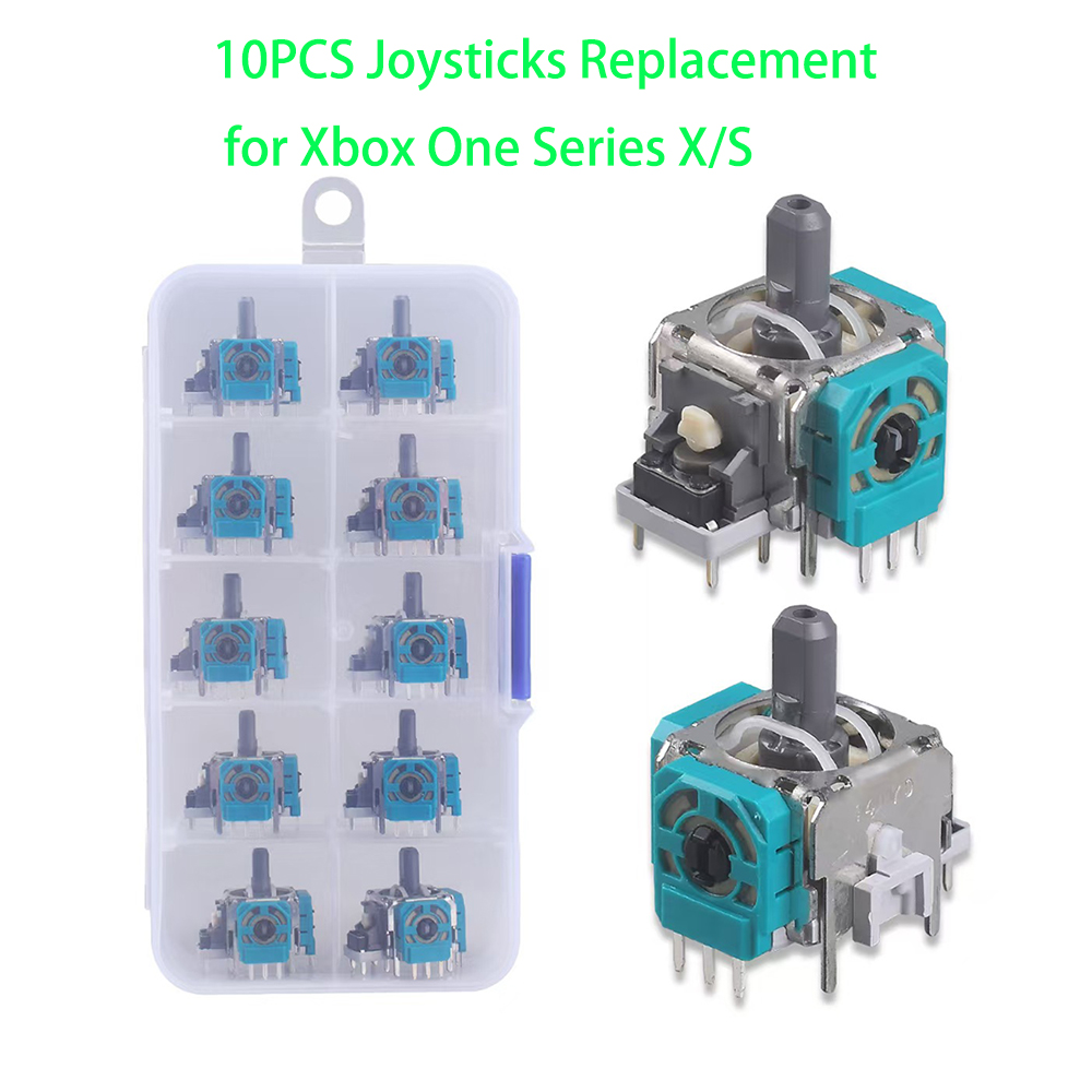 Microsoft Console Xbox Series X - 10 adet Yedek 3D Analog Joystick