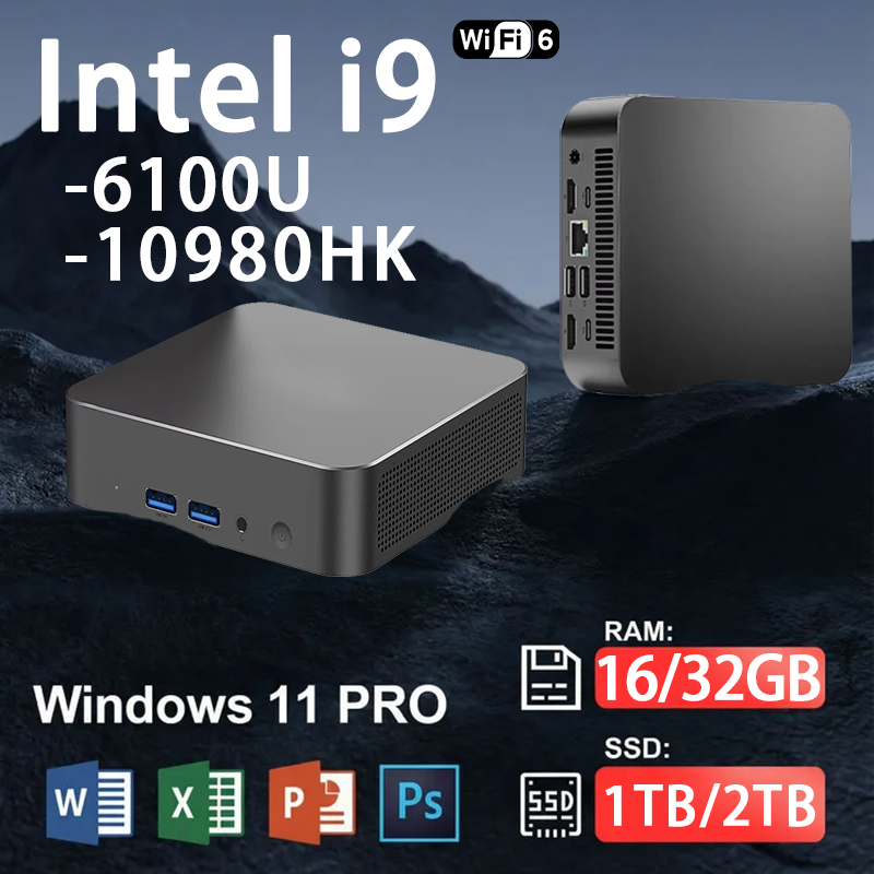 Gaming Console Mini - Mini Bilgisayar Windows 11 Intel Core