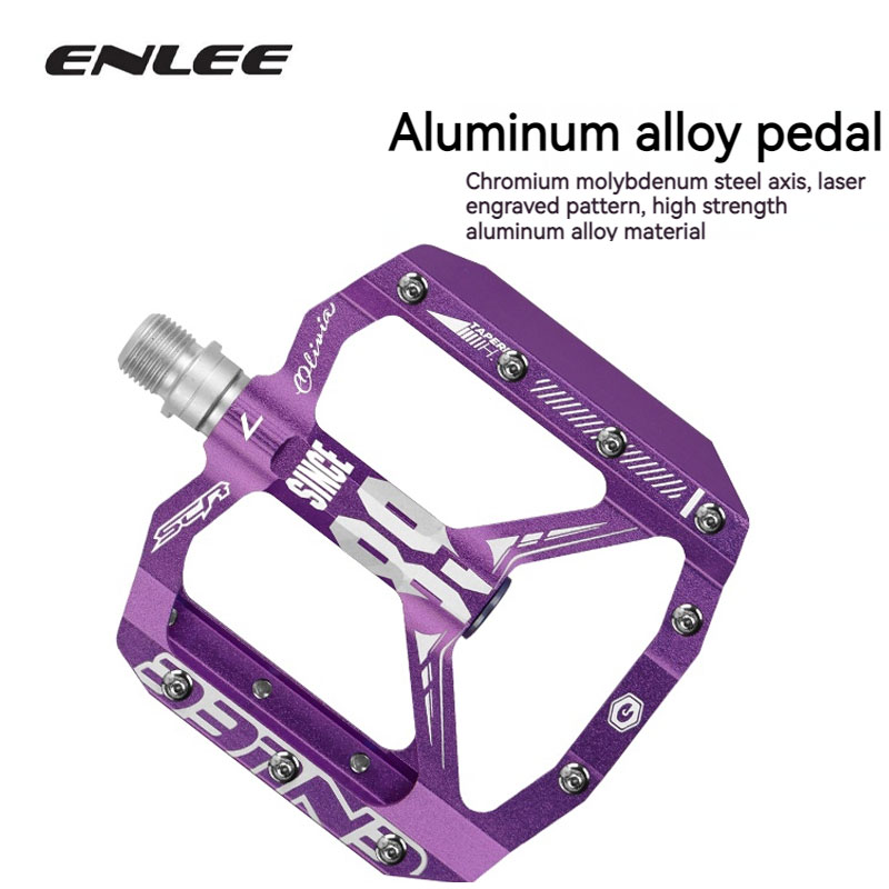 Racing Pedal Set - ENLEE Ultralight bisiklet pedalı tüm CNC
