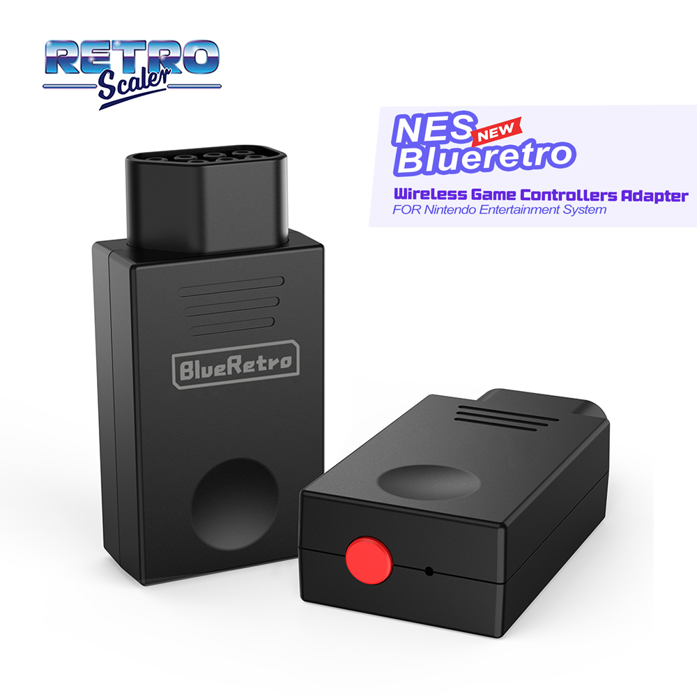 Gaming Console Joystick - RetroScaler Blueretro Kablosuz Denetleyici Adaptörü NES