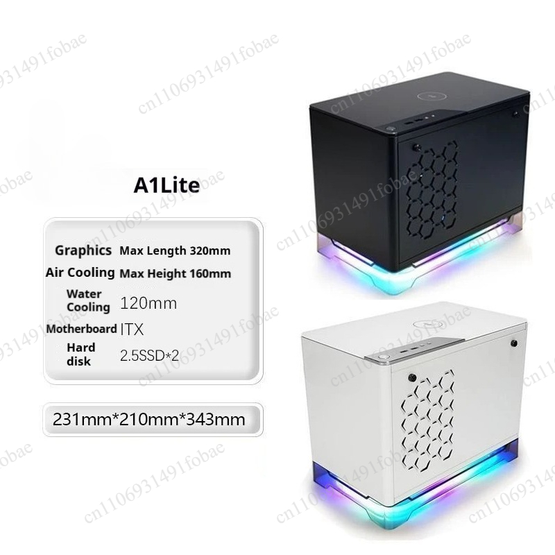 Gaming Console Mini - A1 Lite Itx Mini Kasa, 320mm