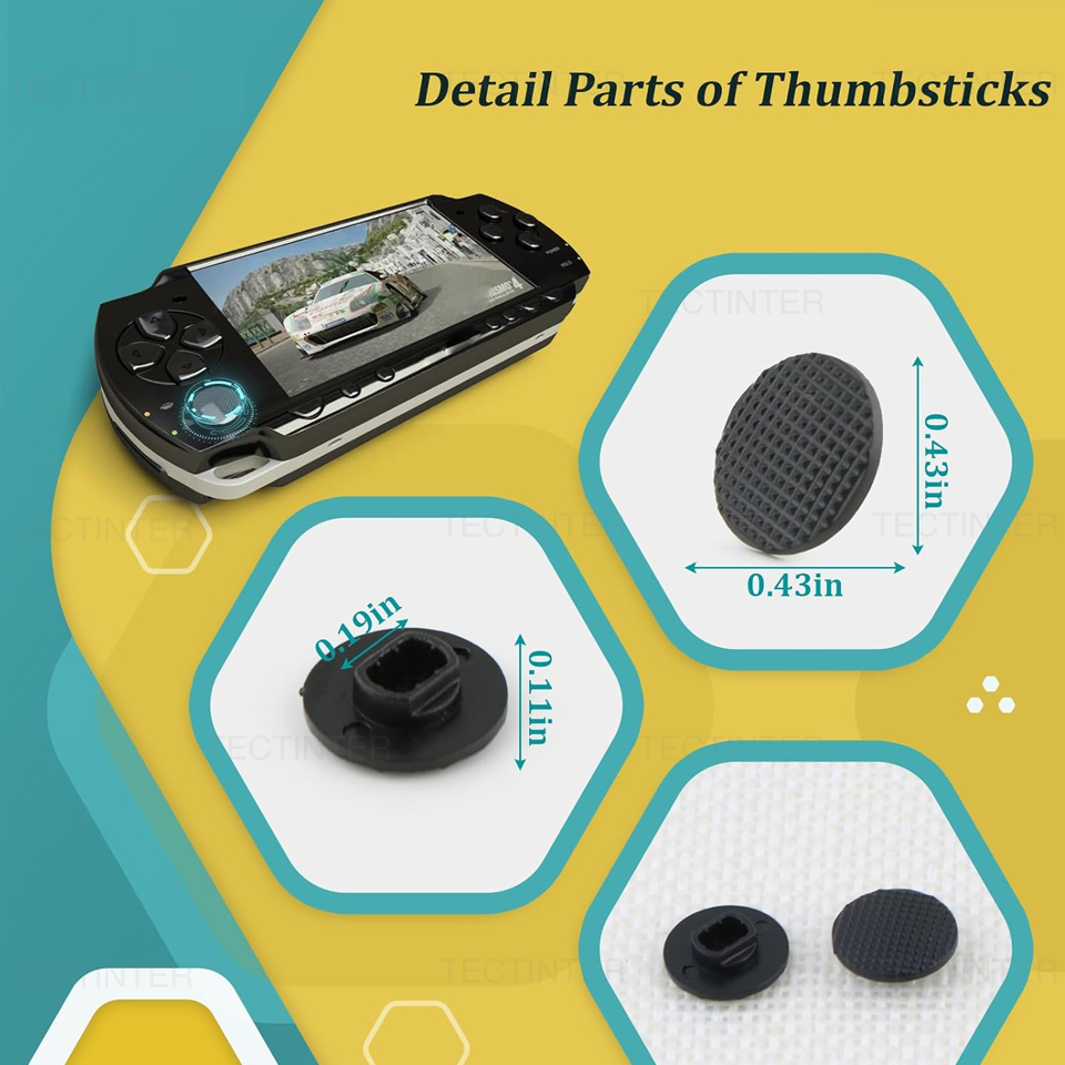 PSP 1000 Konsolu için 3D Analo - Gaming Console Joystick incelemesi ve fiyatı