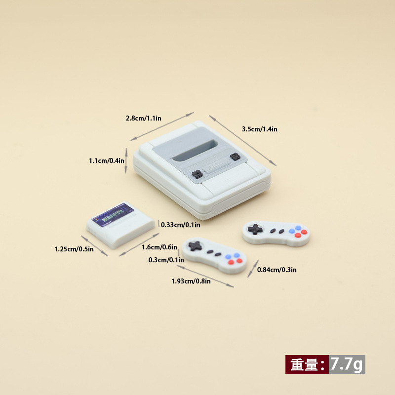 1 takım Dollhouse Mini Retro O - Gaming Console Mini incelemesi ve fiyatı