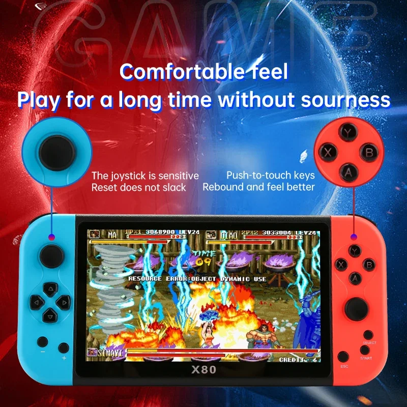 Deneyim Retro Oyun X80 El Kons - Gaming Console X80 incelemesi ve fiyatı