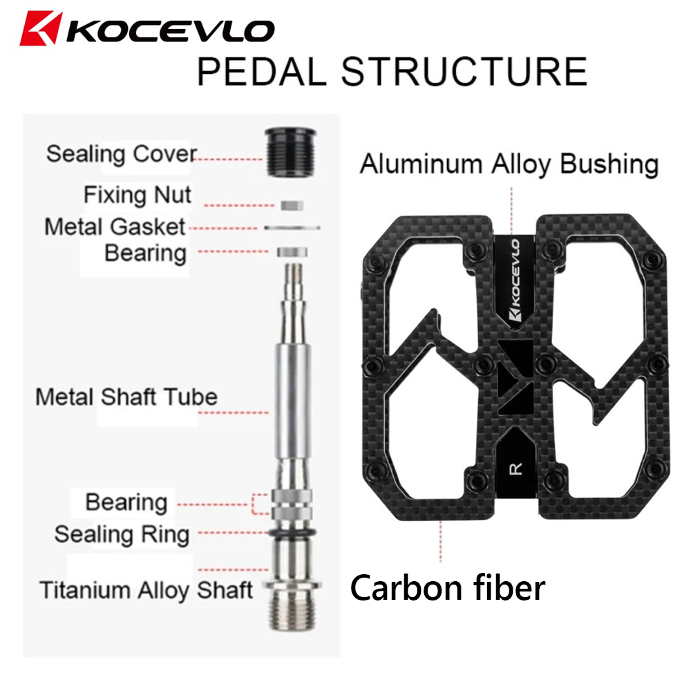 KOCEVLO Karbon Fiber Pedalı Ul - Racing Pedal Set incelemesi ve fiyatı