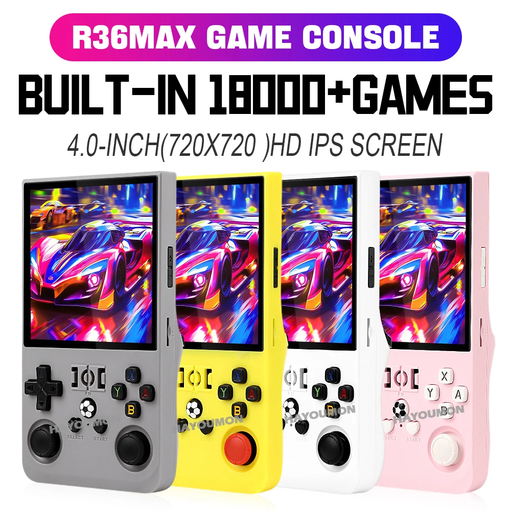 R36 Max Gri El Oyun Oyuncusu 4 - Gaming Console R36 Max incelemesi ve fiyatı