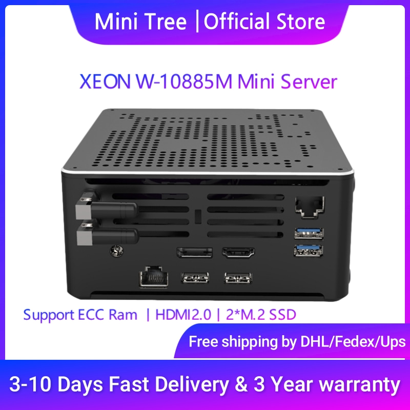 Intel Xeon W-10885M ECC RAM Wi - Gaming Console Mini incelemesi ve fiyatı